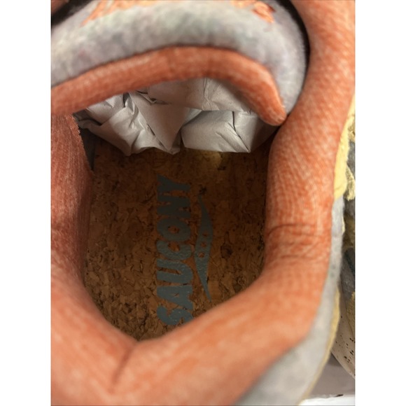 Saucony Grid Azura 2000 Grey Blue Men's Size 8.5 - Picture 6 of 9